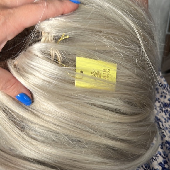 Extension pony tail blonde color Ava ti color mb8